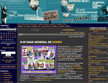 Tablet Screenshot of bcn.indymedia.org